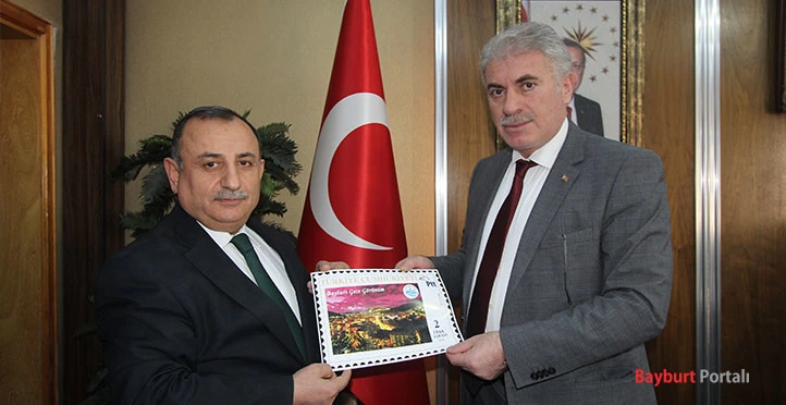 Posta Pulları Başkan Memiş’e Takdim Edildi