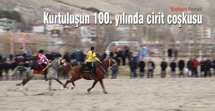 Kurtuluşun 100. yılında cirit coşkusu
