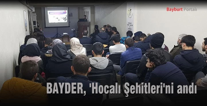 BAYDER, ‘Hocalı Şehitleri’ni andı