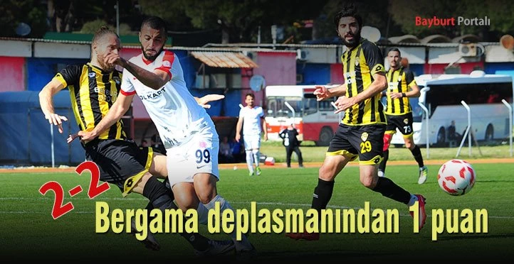 Bergama deplasmanından 1 puan