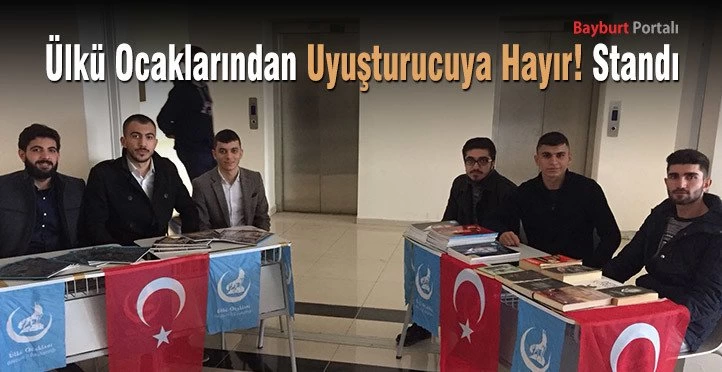 Ülkü Ocaklarından Uyuşturucuya Hayır! Standı