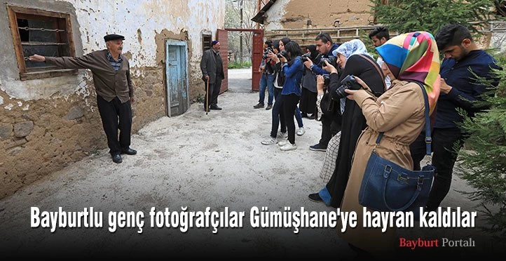 Bayburtlu genç fotoğrafçılar Gümüşhane’ye hayran kaldılar