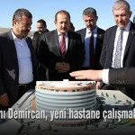 Saglik Bakani Demircan yeni hastanesi calismalarini inceledi – Bayburt Portalı