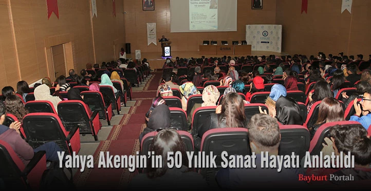 Yahya Akengin’in 50 Yıllık Sanat Hayatı Anlatıldı