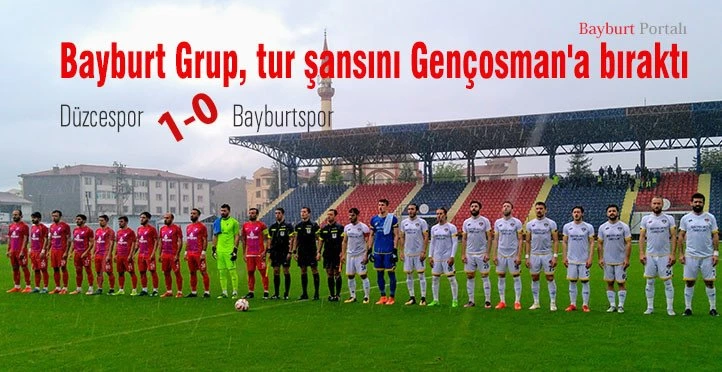 Bayburt Grup, tur şansını Gençosman’a bıraktı