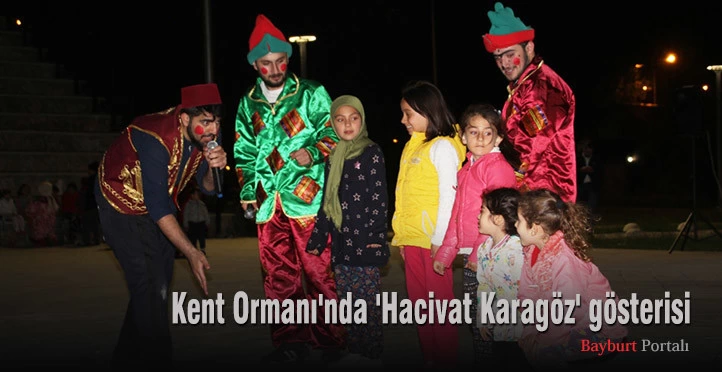Kent Ormanı’nda ‘Hacivat Karagöz’ gösterisi