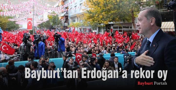 Bayburt, yine rekor kırdı