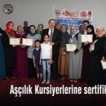 Ascilik Kursiyerlerine sertifikalari verildi – Bayburt Portalı