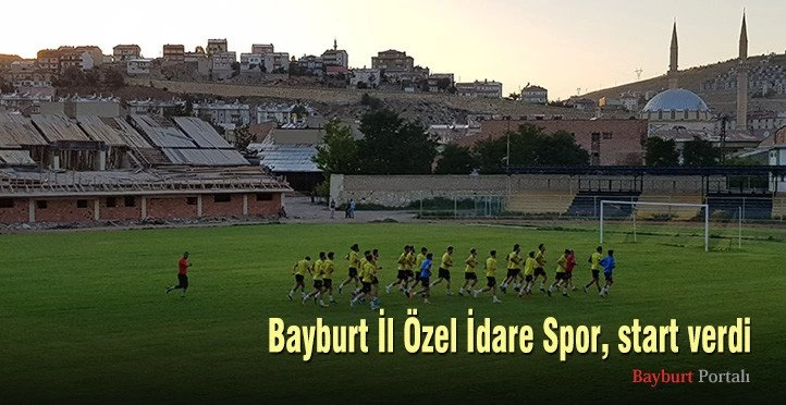 Bayburt İl Özel İdare Spor, start verdi