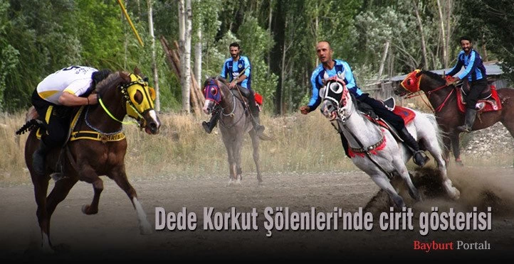 Dede Korkut Şölenleri’nde cirit gösterisi