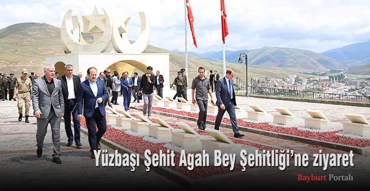 Yüzbaşı Şehit Agah Bey Şehitliği’ne ziyaret