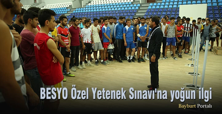 BESYO Özel Yetenek Sınavı’na yoğun ilgi