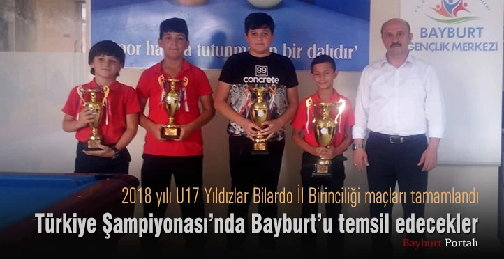 Türkiye Şampiyonasında Bayburt’u temsil edecekler
