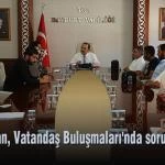 Vali Pehlivan Vatandas Bulusmalarinda sorunlari dinliyor – Bayburt Portalı