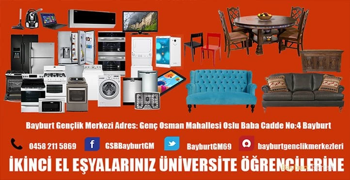 Üniversite öğrencilerine ikinci el eşya kampanyası