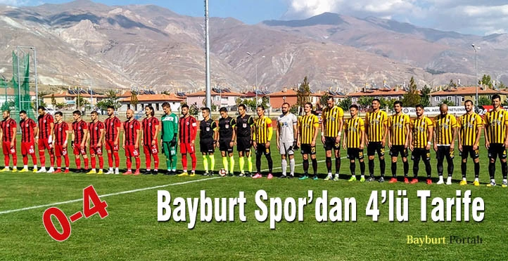 Bayburt Spor’dan 4’lü Tarife