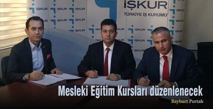 Bayburt’ta Mesleki Eğitim Kursları düzenlenecek