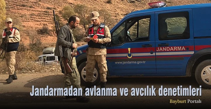 Jandarmadan avlanma ve avcılık denetimleri