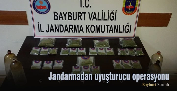 Jandarmadan uyuşturucu operasyonu