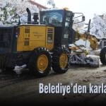 Belediyeden karla mucadele – Bayburt Portalı