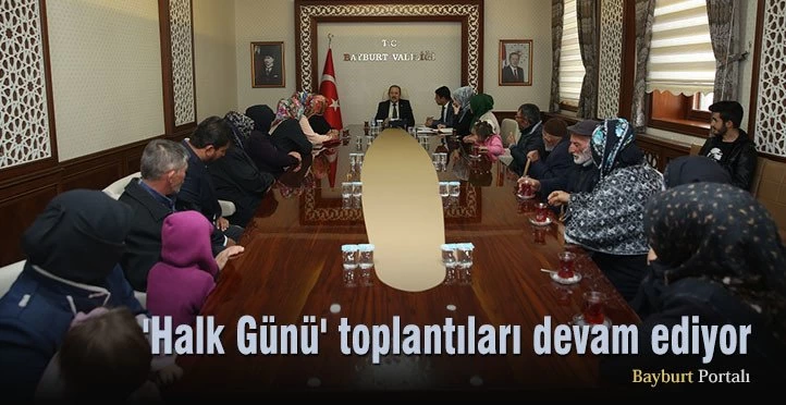 ‘Halk Günü’ toplantıları devam ediyor