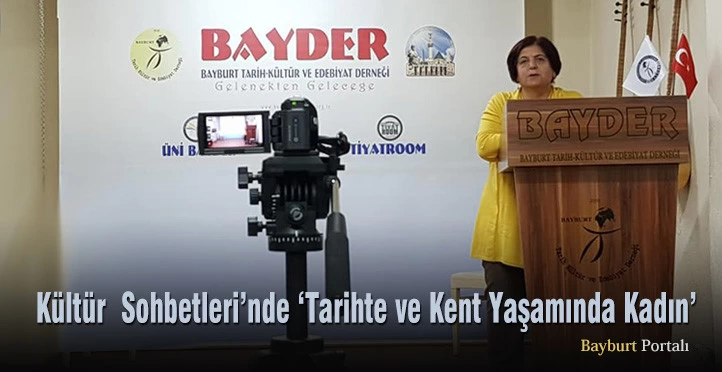Kültür  Sohbetleri’nde ‘Tarihte ve Kent Yaşamında Kadın’