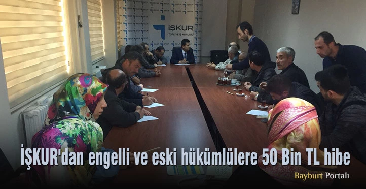İŞKUR’dan engelli ve eski hükümlülere 50 Bin TL hibe