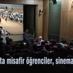 Bayburtta misafir ogrenciler sinemada bulustu – Bayburt Portalı