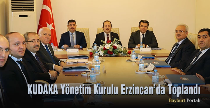 KUDAKA Yönetim Kurulu Erzincan’da Toplandı
