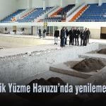 Yari Olimpik Yuzme Havuzunda yenileme calismalari – Bayburt Portalı