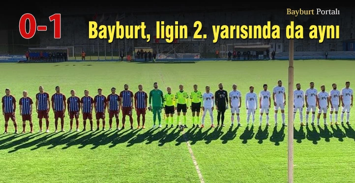 Bayburt, ligin 2. yarısında da aynı