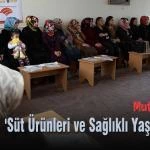 Bayanlara Sut urunleri ve Saglikli Yasam egitimi – Bayburt Portalı