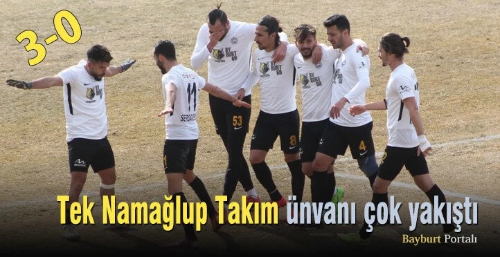 Bayburt İl Özel İdare, namağlup devam ediyor