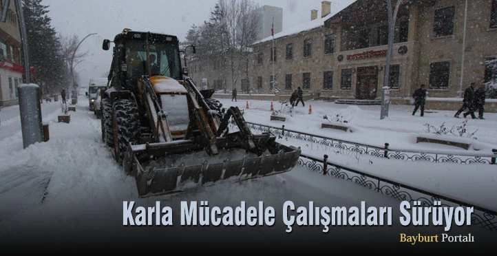 Karla Mücadele Çalışmaları Sürüyor