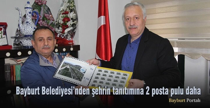 Bayburt Belediyesi’nden şehrin tanıtımına 2 posta pulu daha