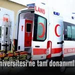 Bayburt universitesine tam donanimli ambulans – Bayburt Portalı