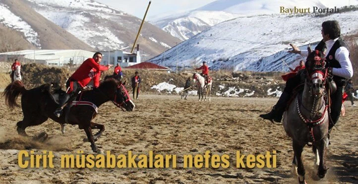 Cirit müsabakaları nefes kesti