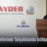 Kultur Sohbetlerinde Selcuklularda istihbarat sunumu – Bayburt Portalı