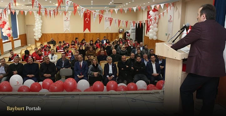 Türk Kızılayı Bayburt Şubesi Başkanı Hümeyra Çelik oldu