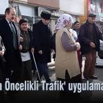 Yaya oncelikli Trafik uygulamasi basladi – Bayburt Portalı