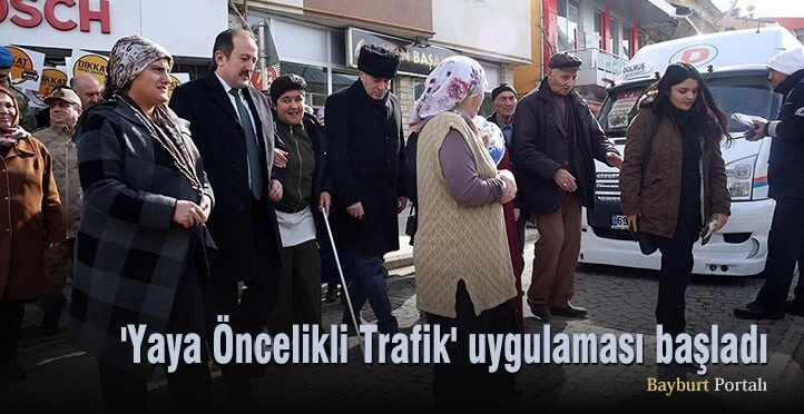‘Yaya Öncelikli Trafik’ uygulaması başladı