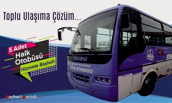 Toplu ulaşıma 5 Halk Otobüsü daha