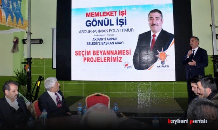 Polattimur, projelerini anlattı