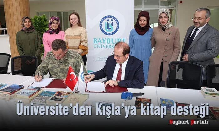 Üniversite’den Kışla’ya Kitap Desteği