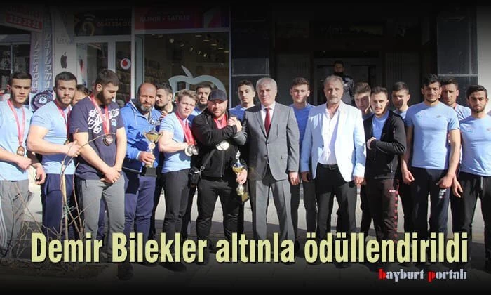 ﻿Demir Bilekler altınla ödüllendirildi