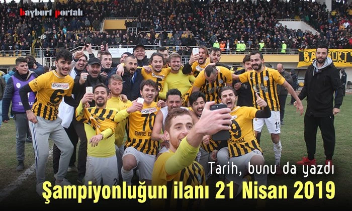 Bayburt İl Özel İdare Spor, şampiyon oldu