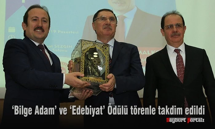 ‘Bilge Adam’ ve ‘Edebiyat’ Ödülü törenle takdim edildi