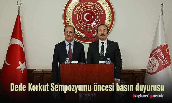 Dede Korkut Sempozyumu öncesi basın duyurusu