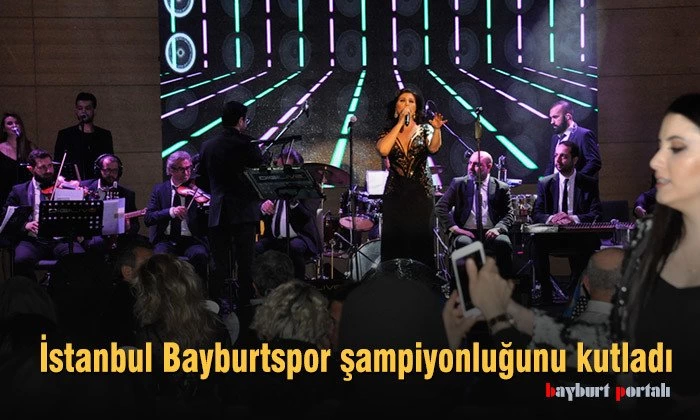 İstanbul Bayburtspor şampiyonluğunu kutladı