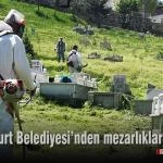 Bayburt Belediyesi mezarliklari bakima aldi – Bayburt Portalı